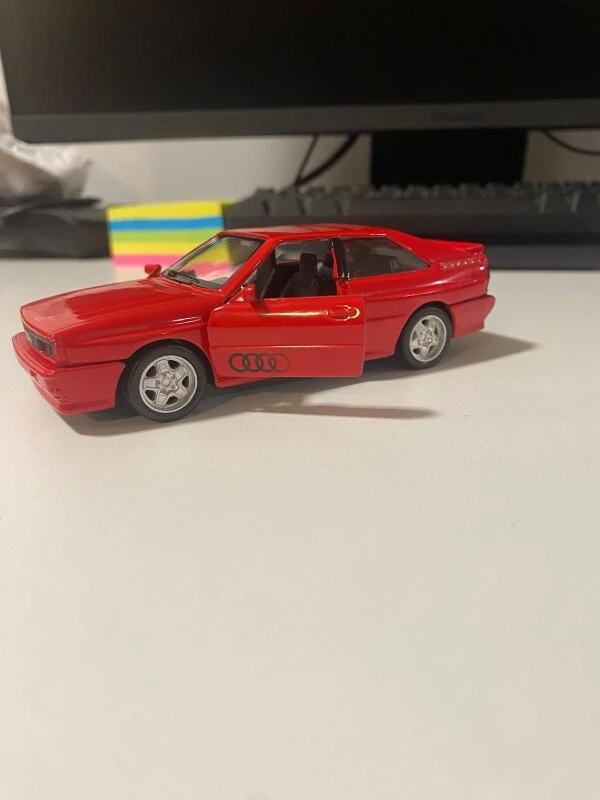 Audi quattro model with opening doors