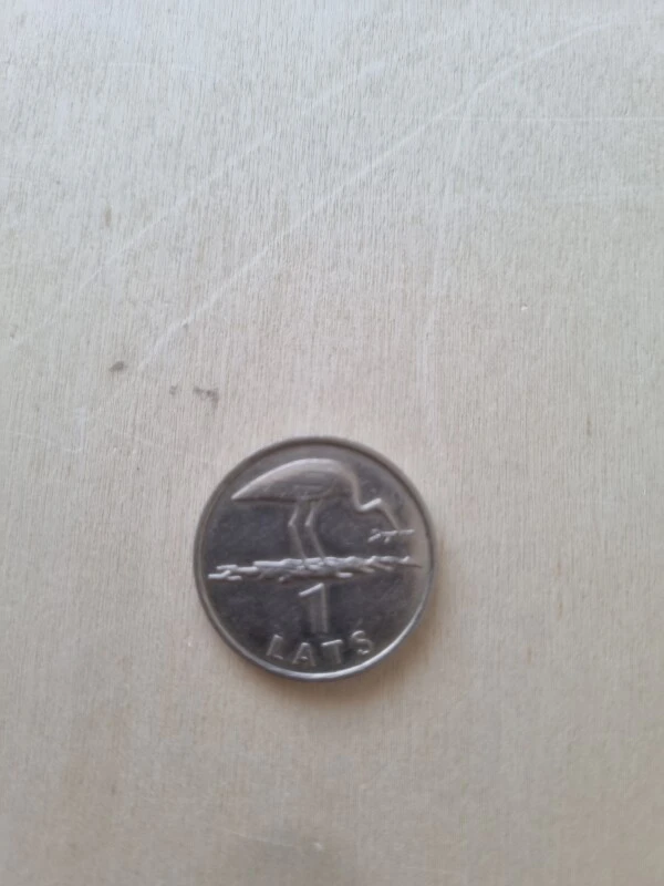 Läti Vabariik 1 latt 2001 hõbemünt
