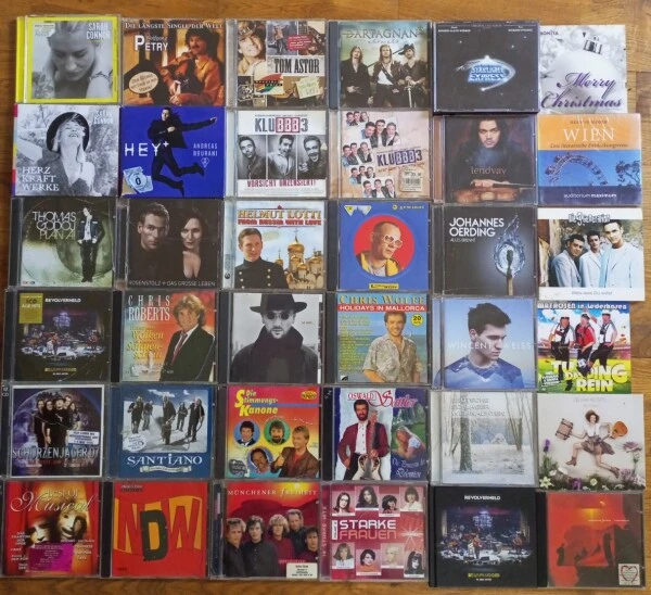 CD Collection – German Schlager and Pop