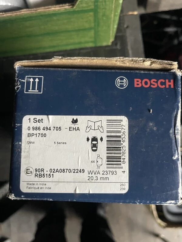 Bosch bremžu kluči BMW 5. sērijai 1 komplekts