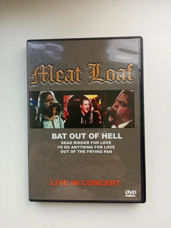 Meat Loaf Bat Out of Hell Live in Concert DVD
