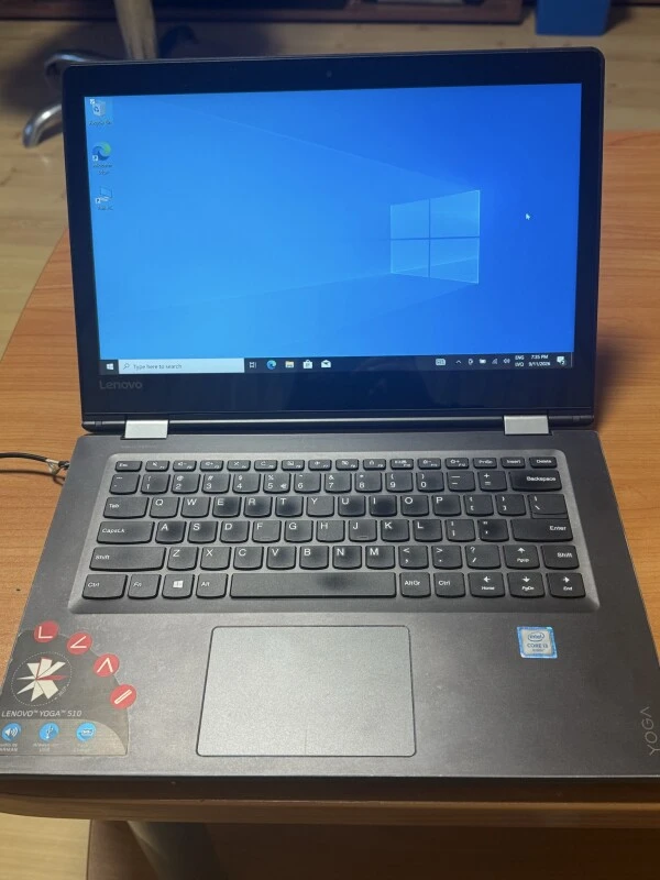 Lenovo Yoga 510 i3-6006U 4GB 256GB puuteekraan