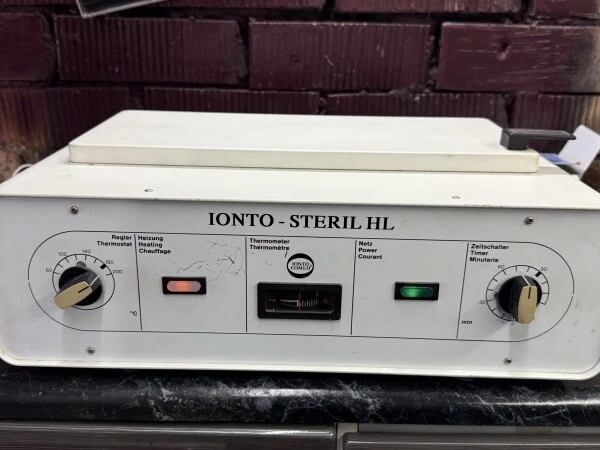 IONTO-COMED IONTO-STERIL HL sterilizators lietots
