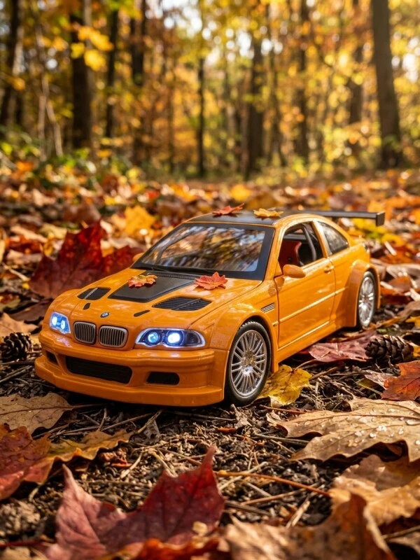 BMW M3 toy car with opening doors