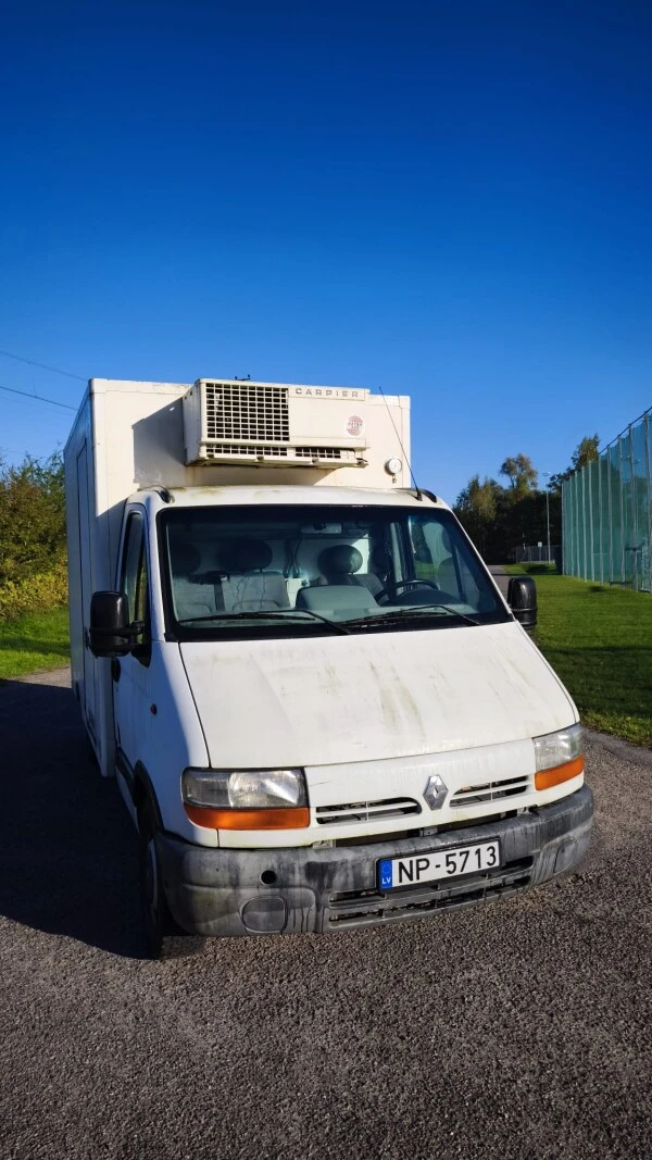 Renault Master saldētājfurgons ar Carrier aukstuma iekārtu