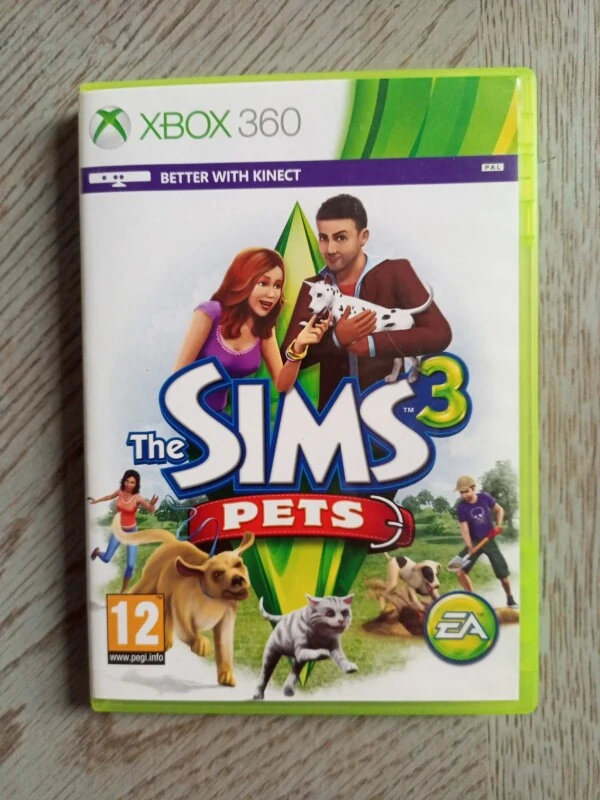 Xbox 360 The Sims 3 Pets PAL