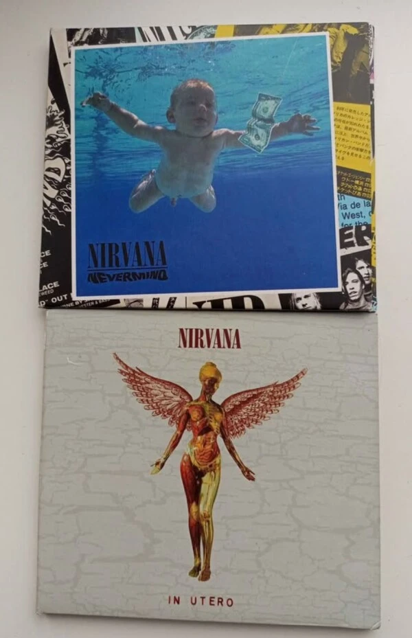Nirvana CD komplekts – Nevermind un In Utero, 30th Anniversary