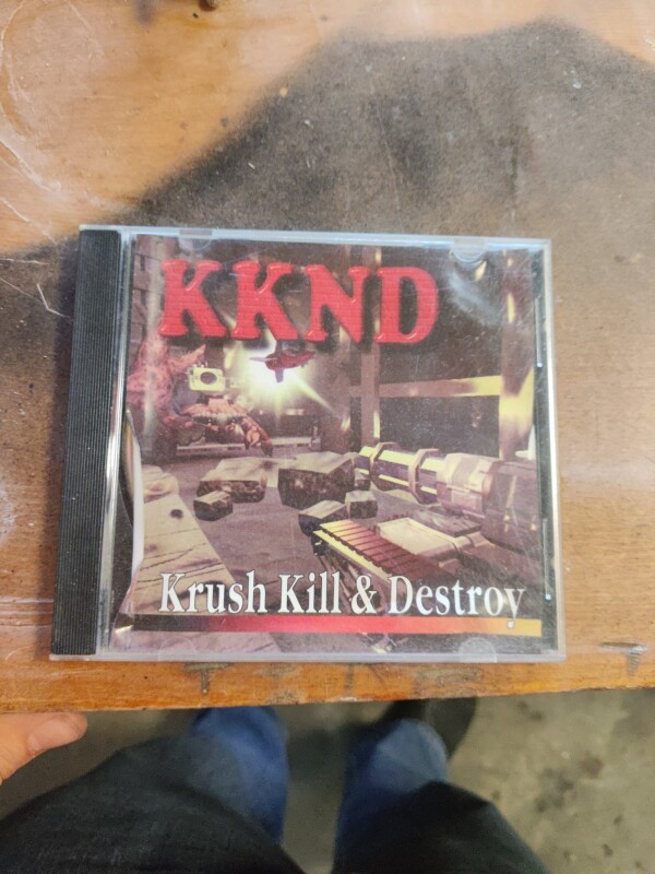KKND Krush Kill & Destroy spēles disks CD | Izsolis